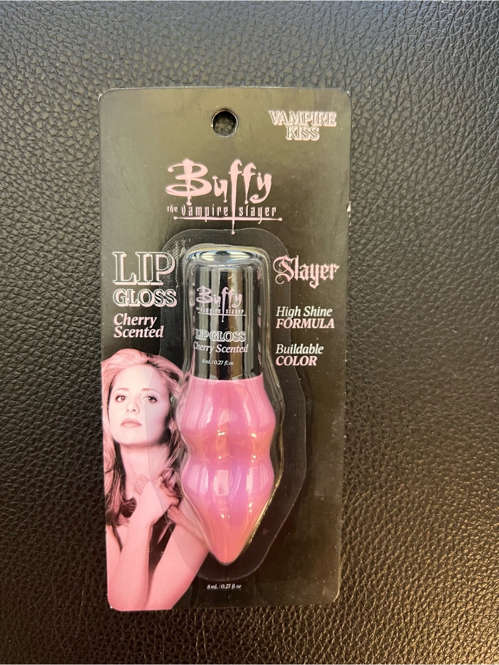 Vampire Kiss Buffy the Vampire Slayer Lip Gloss Cherry Scented Pink Lip Gloss